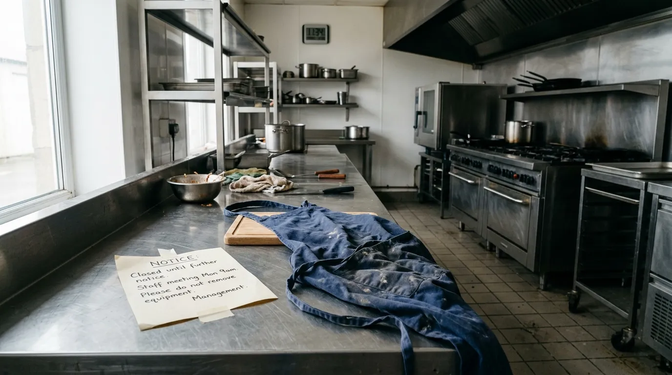 Abandon de poste en restauration : présomption de démission, mise en demeure et procédure à suivre