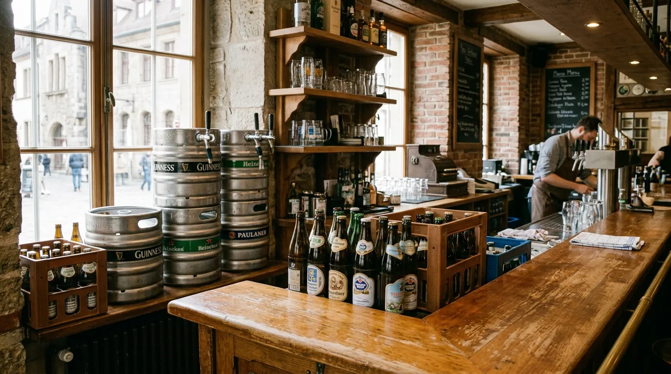 Emballages et fûts consignés en bar-brasserie : traitement comptable des consignes