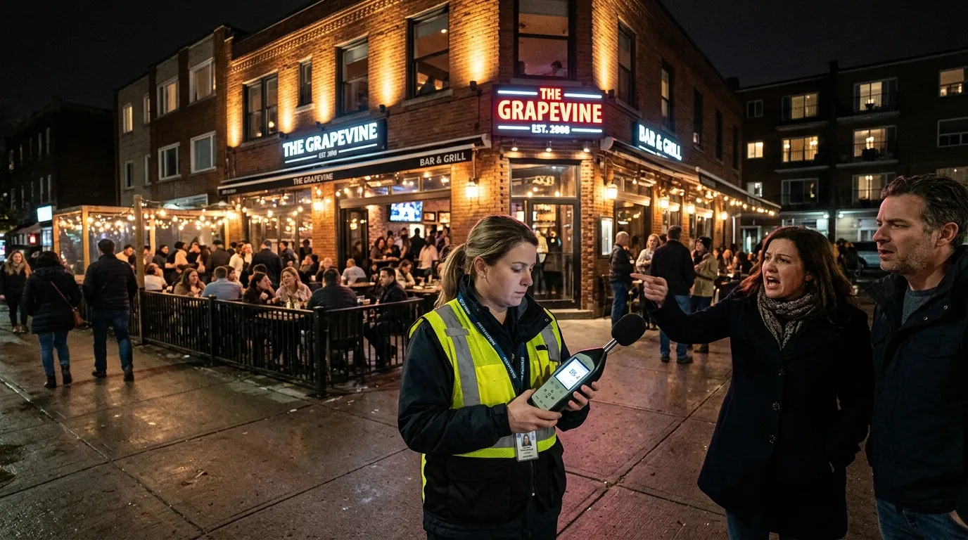 Nuisances sonores d'un restaurant : étude d'impact acoustique, plaintes de voisinage et sanctions