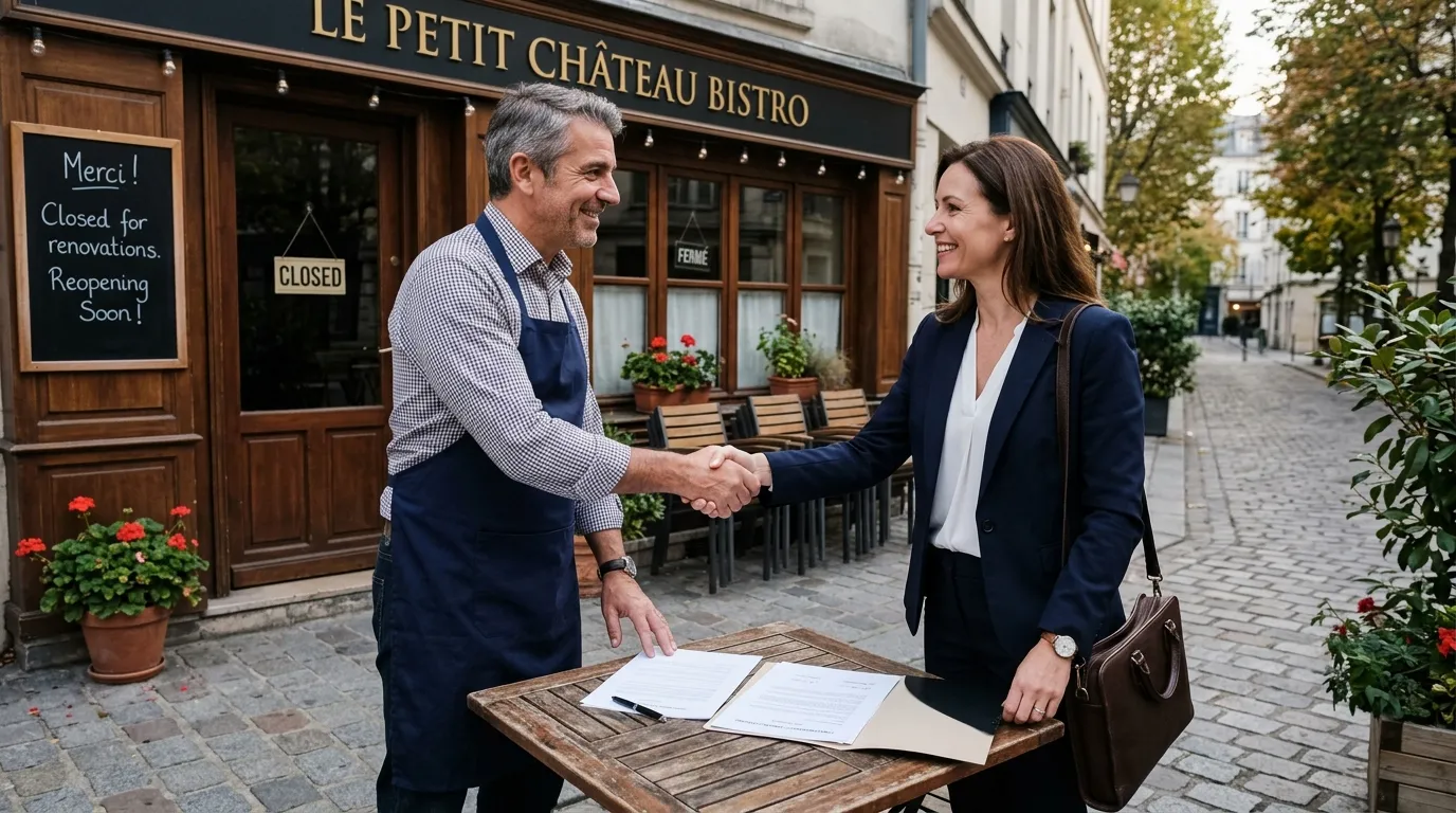 Vendre les parts de sa société de restauration plutôt que le fonds : différences juridiques et fiscales